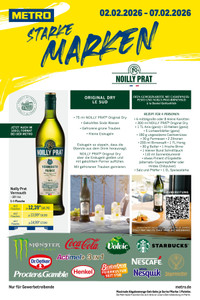 METRO Prospekt - Starke Marken