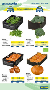 METRO Prospekt - Angebote ab 09.02.