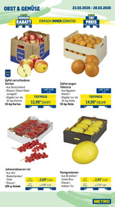 METRO Prospekt - Wochen-Angebote Gastro