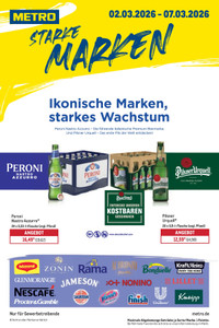 METRO Prospekt - Starke Marken - Seite 1