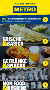 METRO Prospekt - Angebote ab 16.03.