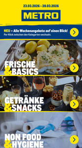 METRO Prospekt - Angebote ab 23.03.