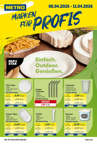 METRO Prospekt - Starke Marken Profis