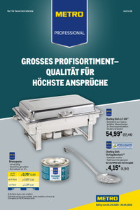 METRO Prospekt - Metro Professional Non-Food Flyer
