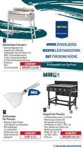 METRO Prospekt - Monats-Menü April 2026