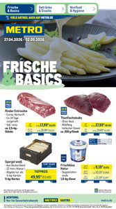 METRO Prospekt - Angebote ab 27.04. - Seite 1