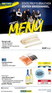 METRO Prospekt - Monats-Menü Mai 2026