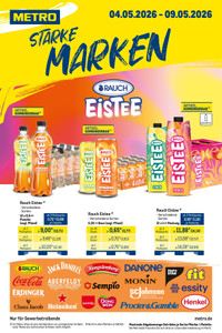 METRO Prospekt - Starke Marken - Seite 1