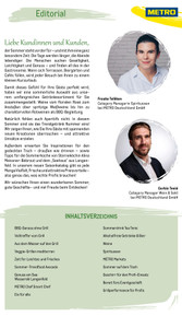 METRO Prospekt - Saisonkatalog Outdoor Dining