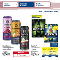 METRO Prospekt - Bier