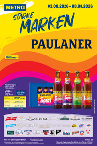 METRO Prospekt - Starke Marken