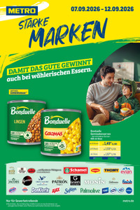 METRO Prospekt - Starke Marken - Seite 1