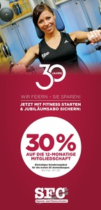 SFC Squash & Fitness Center Prospekt - Angebote ab 11.01.