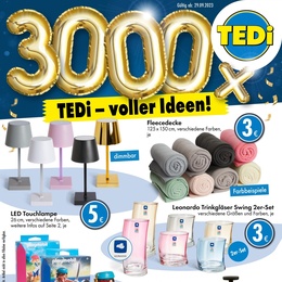 TEDi Prospekt - 3.000 x TEDi - voller Ideen!