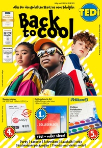 TEDi Prospekt - Back to Cool