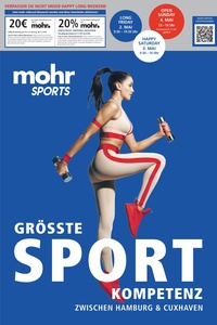 Mohr Prospekt - Größte Sport Kompetenz zwischen Hamburg und Cuxhaven