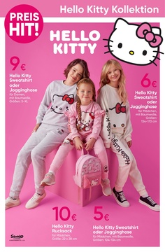 pepco Prospekt - Hello Kitty und Garfield Kollektion