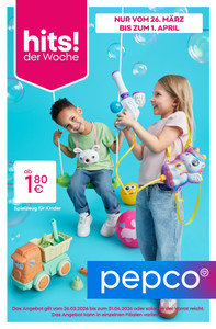 pepco Prospekt - Spielzeug für Kinder