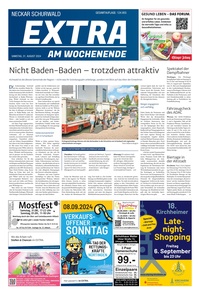 EXTRA am Wochenende Prospekt - EXTRA_NEC_31.08.2024