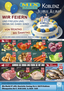Mix Markt Prospekt - Mix Markt Koblenz + Digital