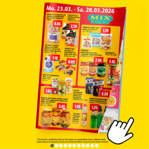Mix Markt Prospekt - Angebote ab 23.03.