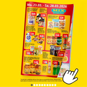 Mix Markt Prospekt - Angebote ab 23.03.