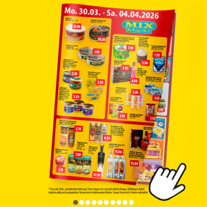 Mix Markt Prospekt - Angebote ab 30.03. - Seite 1