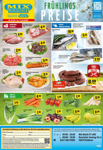 Mix Markt Prospekt - Mix Markt Koblenz + Digital