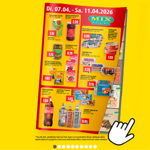 Mix Markt Prospekt - Top Angebote Mix Markt - Seite 1