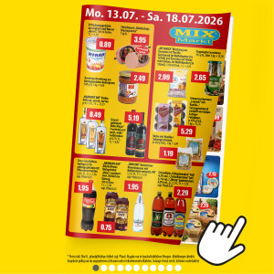 Mix Markt Prospekt - Angebote ab 13.07.