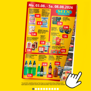 Mix Markt Prospekt - Angebote ab 03.08.