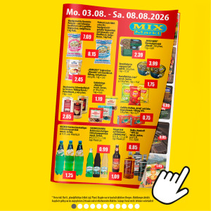 Mix Markt Prospekt - Angebote ab 03.08.