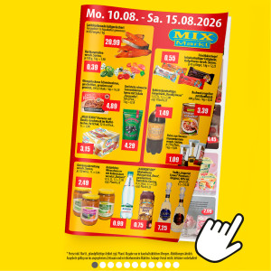 Mix Markt Prospekt - Angebote ab 10.08.