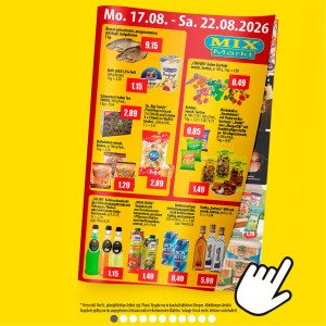 Mix Markt Prospekt - Angebote ab 17.08.