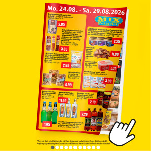 Mix Markt Prospekt - Angebote ab 24.08.