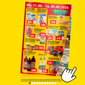 Mix Markt Prospekt - Angebote ab 31.08.