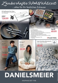 Kaufhaus Danielsmeier Prospekt - Wohlfühlzeit