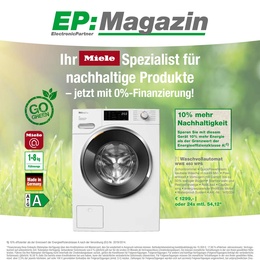 ElectronicPartner Prospekt - Miele-Magazin 09/2023