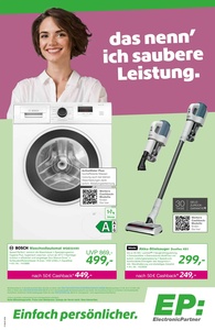ElectronicPartner Prospekt - "das nenn' ich saubere Leistung."