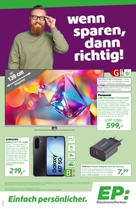ElectronicPartner Prospekt - wenn sparen, dann richtig!