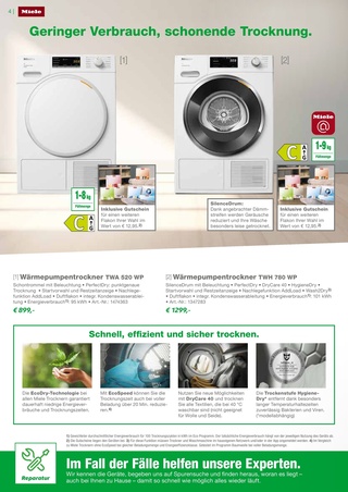 Vorschau des ElectronicPartner Prospekts - Waschmaschinen, Trockner & Kühlschrank, Seite 4