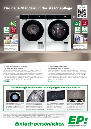 Vorschau des ElectronicPartner Prospekts - Waschmaschinen, Trockner & Kühlschrank, Seite 5