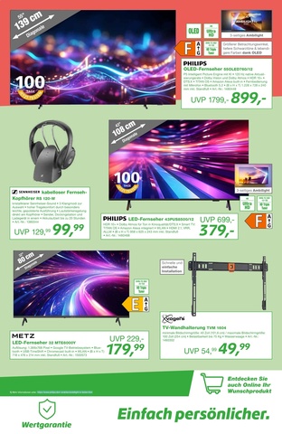 Vorschau des ElectronicPartner Prospekts - Fernseher, Seite 3