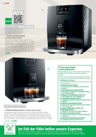 Vorschau des ElectronicPartner Prospekts - Kaffee, Seite 6