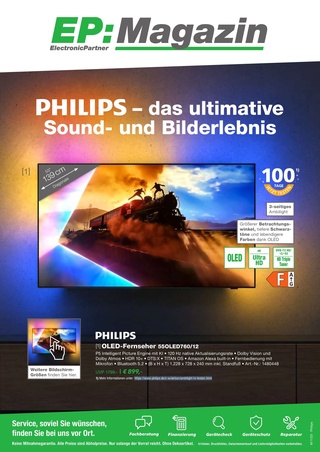 Vorschau des ElectronicPartner Prospekts - Fernseher, Seite 1