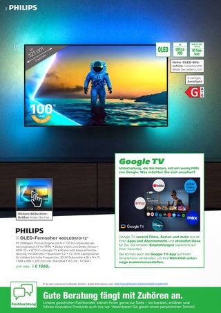 Vorschau des ElectronicPartner Prospekts - Fernseher, Seite 2