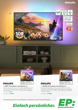 Vorschau des ElectronicPartner Prospekts - Fernseher, Seite 5