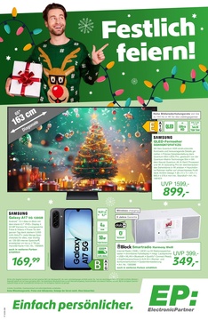 ElectronicPartner Prospekt - Unterhaltungselektronik 12/2025