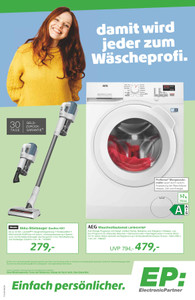 ElectronicPartner Prospekt - damit wird jeder zum Wäscheprofi
