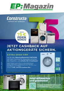 ElectronicPartner Prospekt - Constructa Magazin 09/2026 - Seite 1
